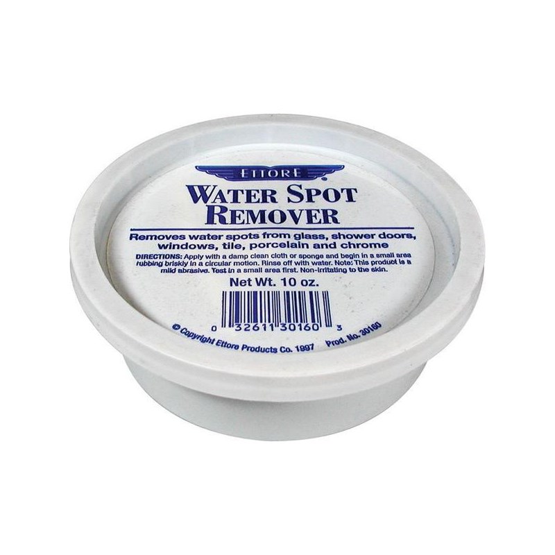 Water Spot Remover Paste 10oz Ettore (85-101): Chemicals